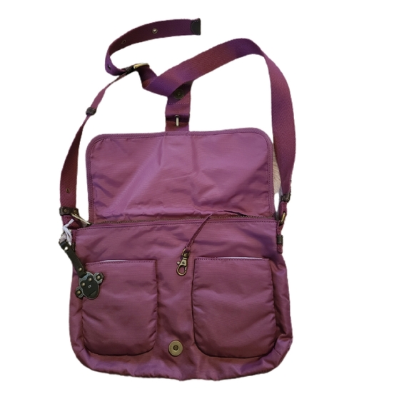 KIPLING CITY YODIE PLUM CROSSBODY BAG NWT1 - Picture 6 of 9